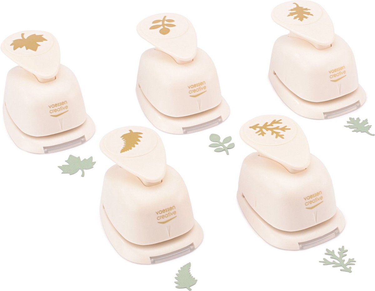   Figuurpons - Set Bladeren/Herfst