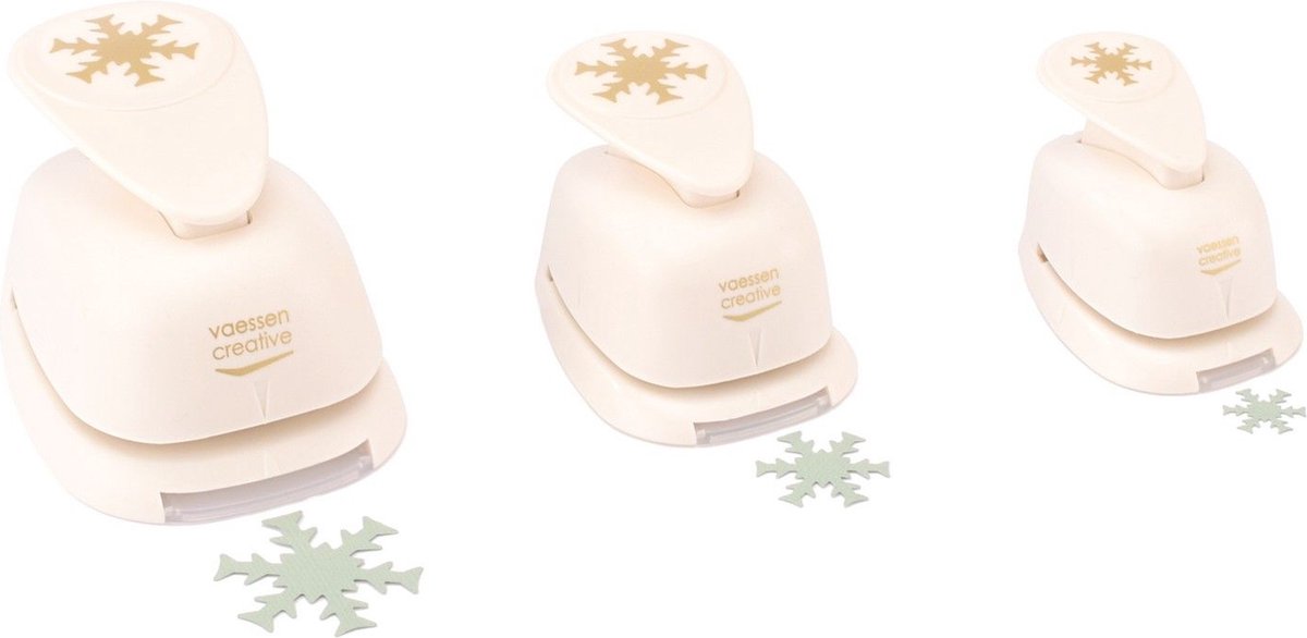   Figuurpons - Set Sneeuwvlokken