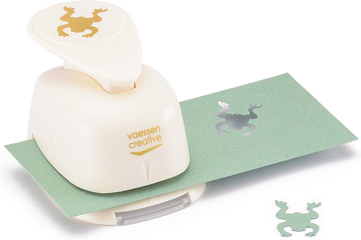 Vaessen Creative Pons - Kikker - 23x23mm