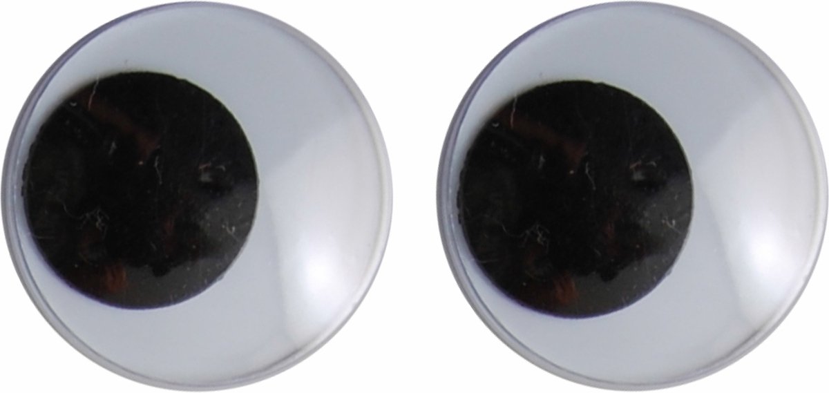 Vaessen Creative Wiebeloogjes - 25mm - 1000st