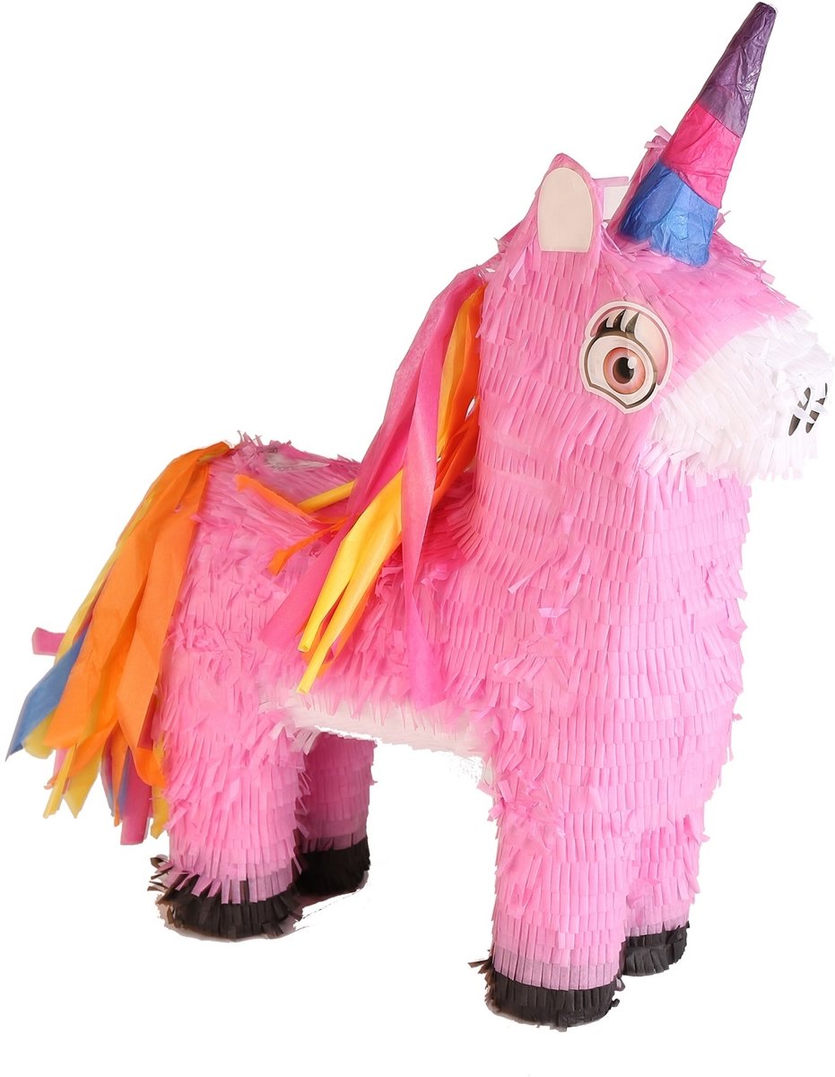 Roze eenhoorn pinata