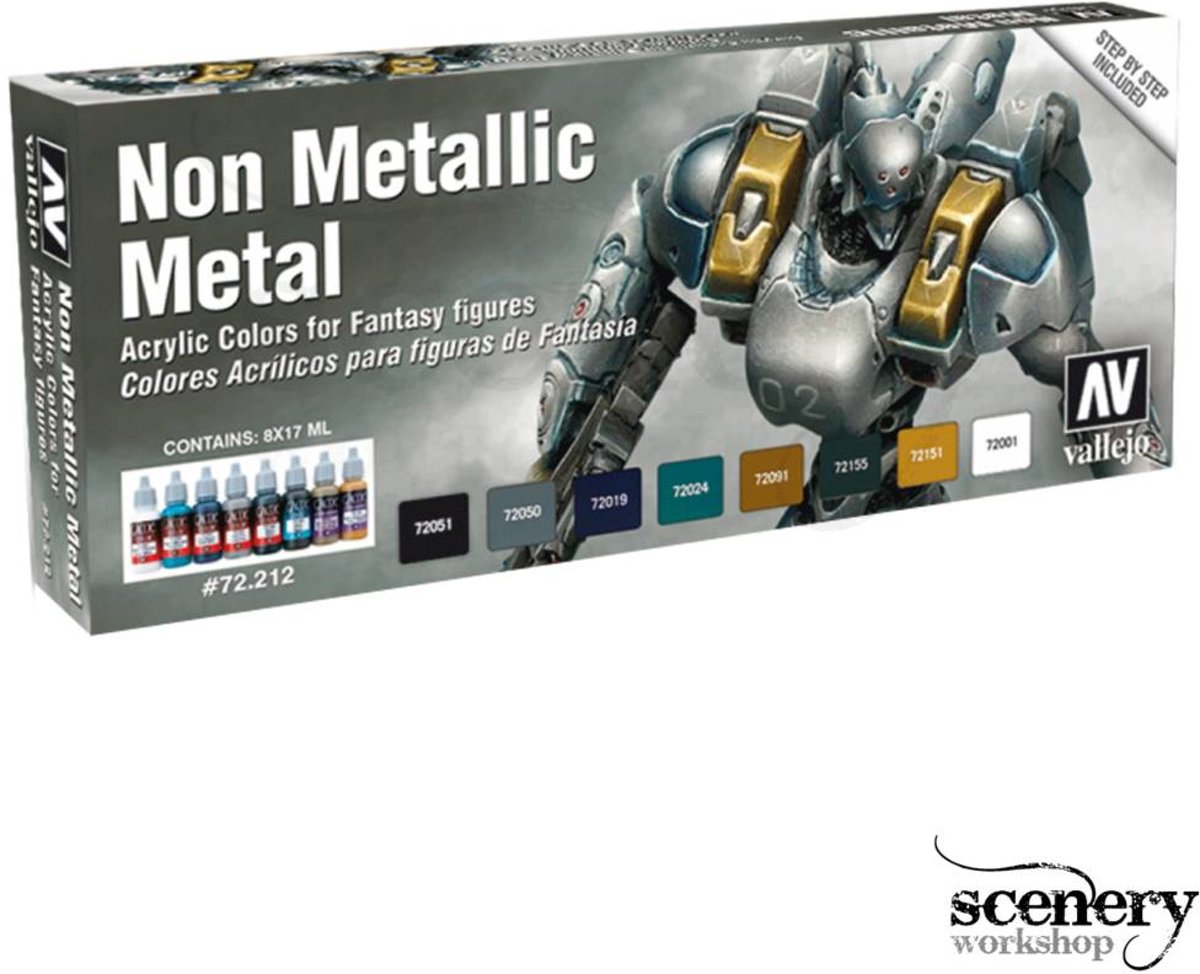 Game Color Non Metallic Metal NMM - 8 kleuren - 17ml - 72212