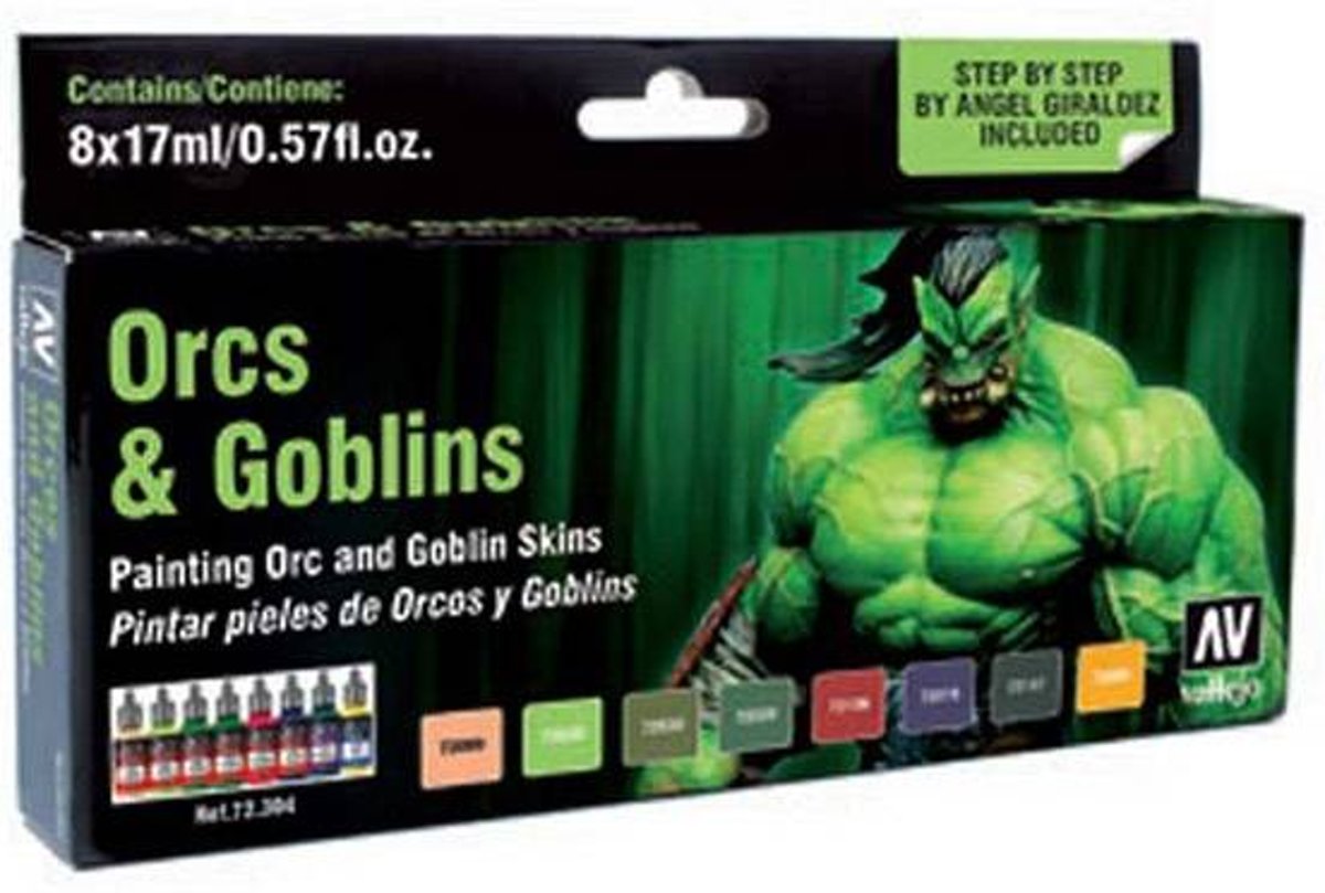 Game Color Orcs and Goblins - 8 kleuren - 17ml - 72304