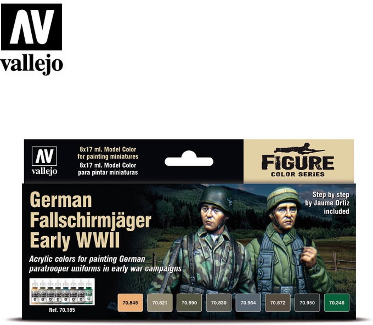 Model Color German FallschirmjÃ¤ger Early WWII - 8 kleuren - 17ml - 70185