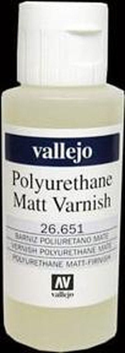 Polyurethane Matt Varnish - 60ml -   - VAL-26651