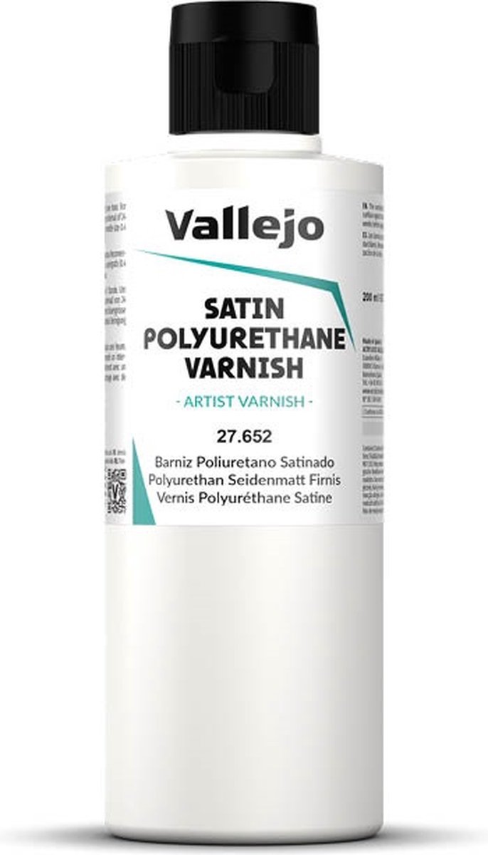 Polyurethane Satin Varnish - 200ml -   - VAL-27652