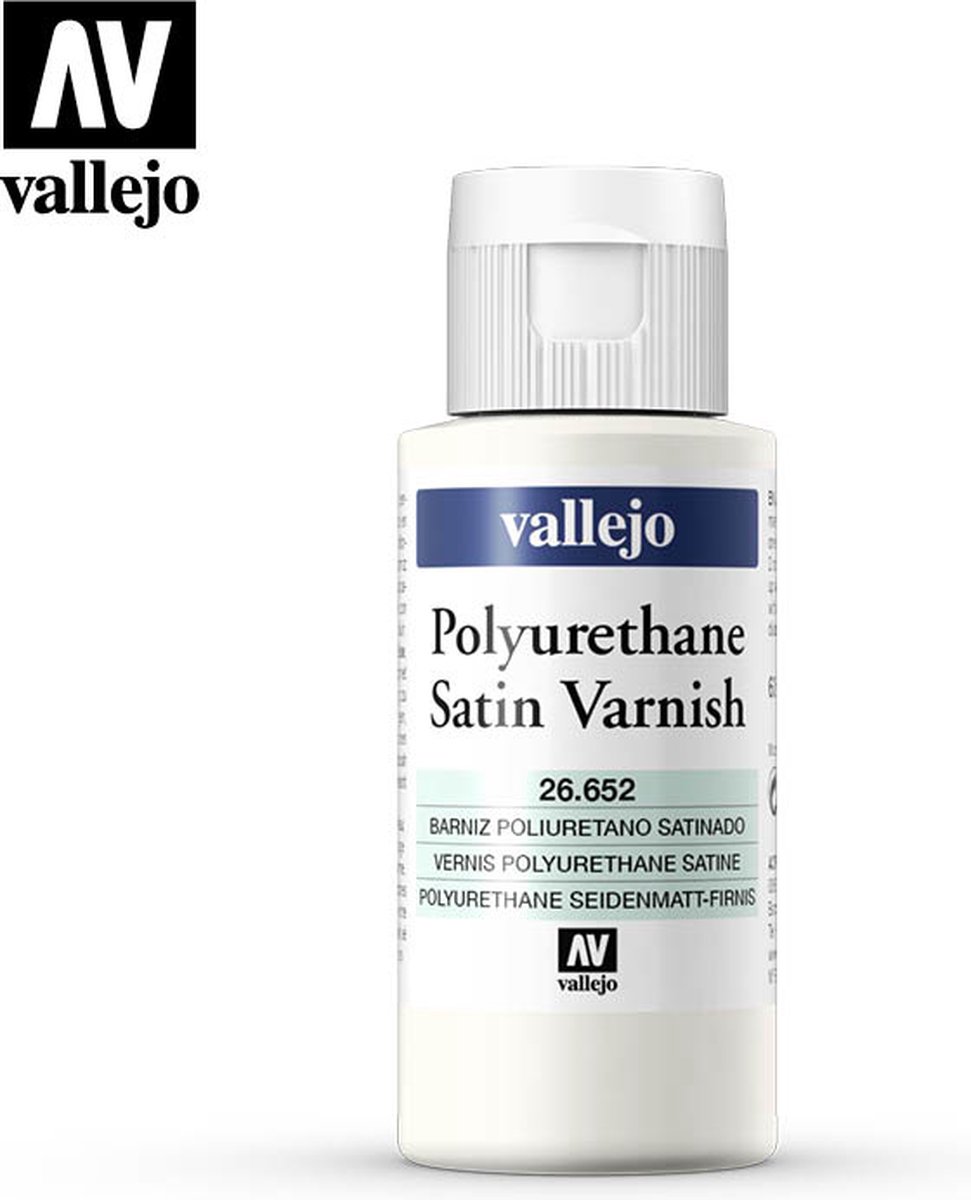 Polyurethane Satin Varnish - 60ml -   - VAL-26652