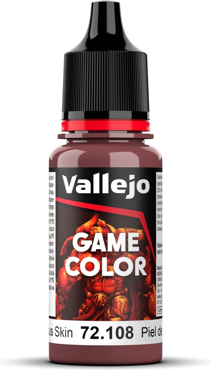Vallejo Hobbyverf Acrylverf - 72108 Game Color - Succubus Skin - Acryl - Verf flesje - 18 ml