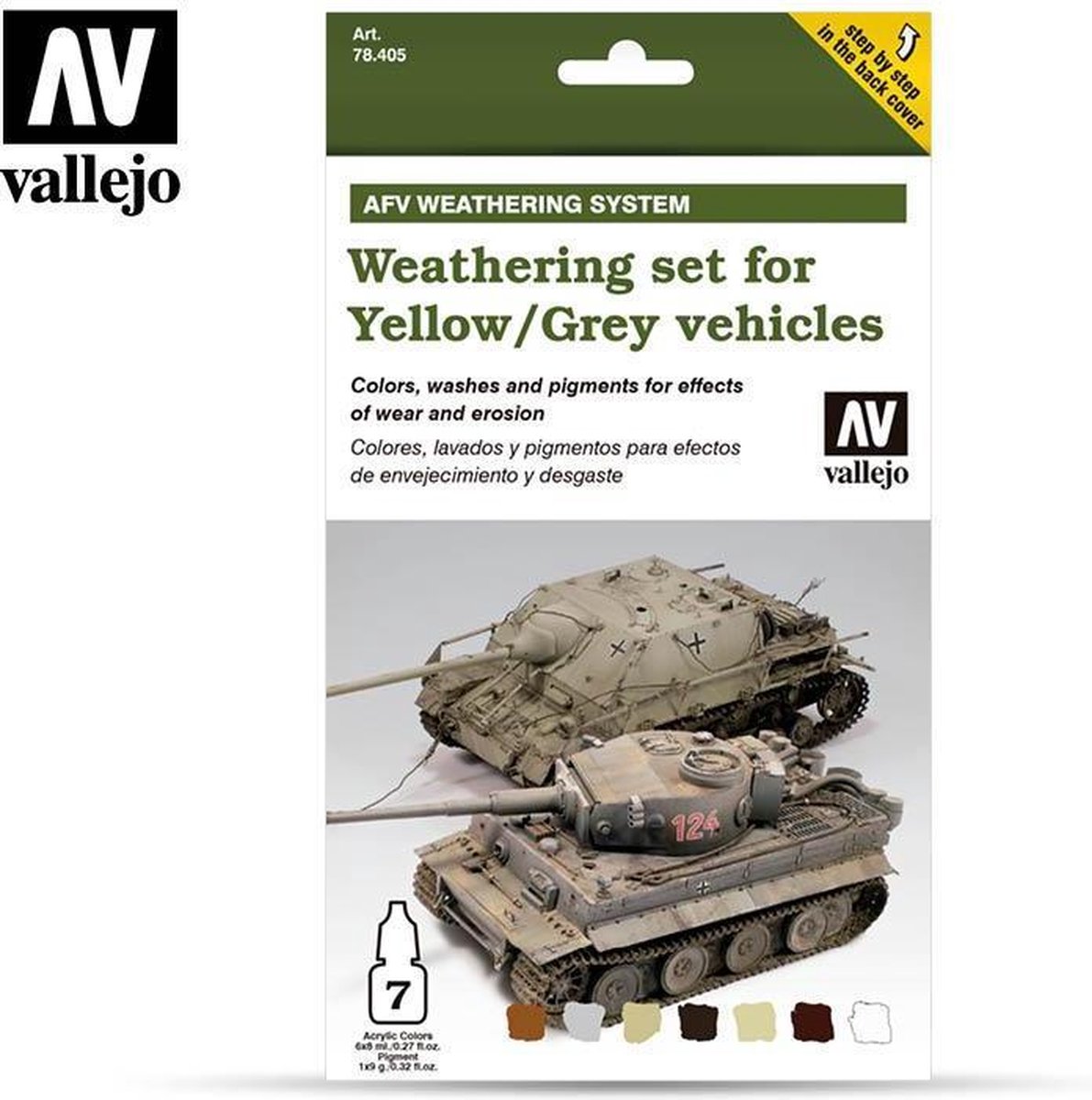 Weather. Yellow/Grey Veh. - Vallejo - VAL-78405