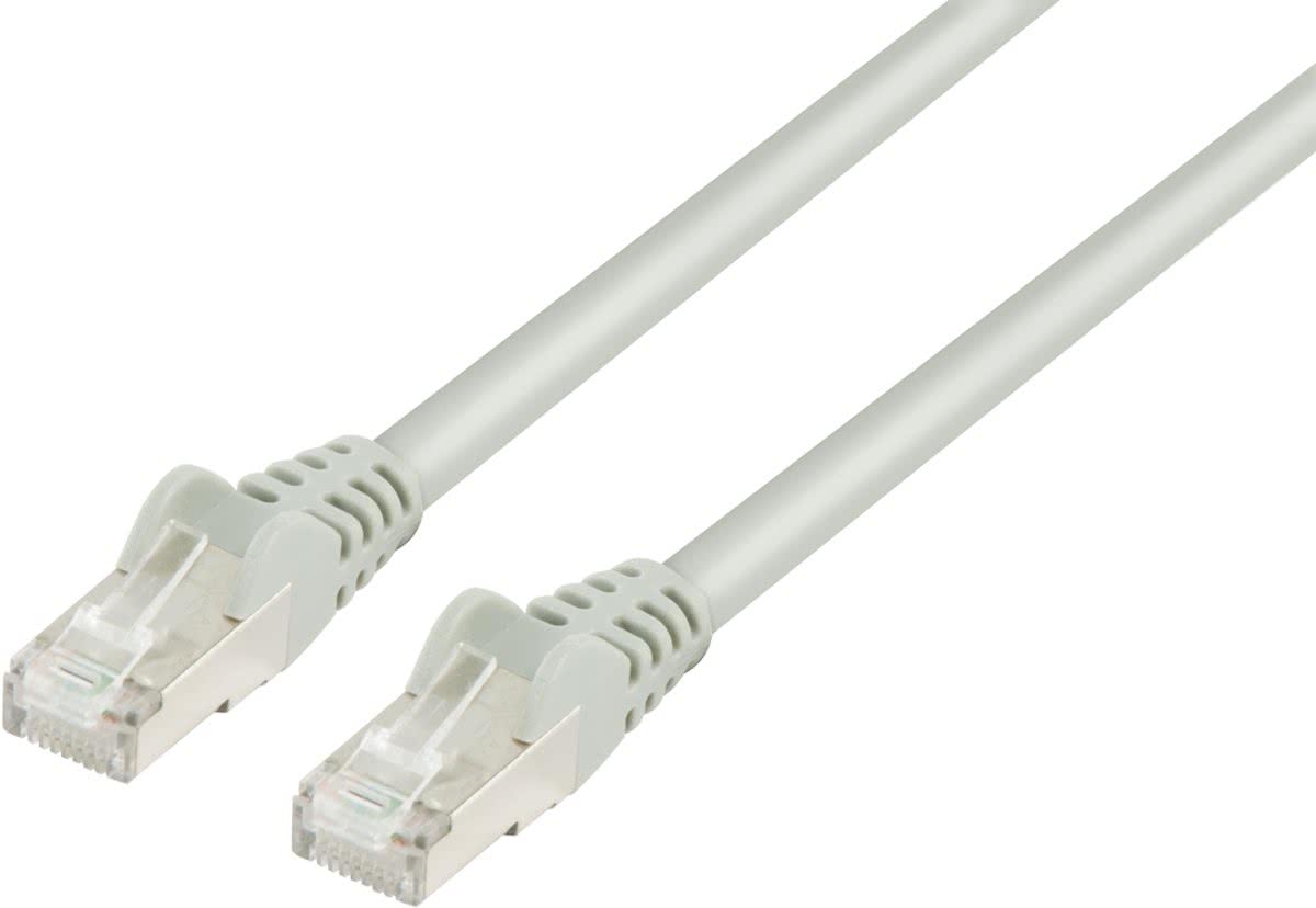 FTP CAT 5e netwerk kabel 0,50 m grijs