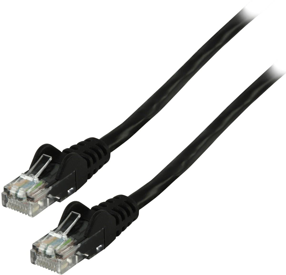 UTP CAT 6 netwerk kabel 10,0 m zwart