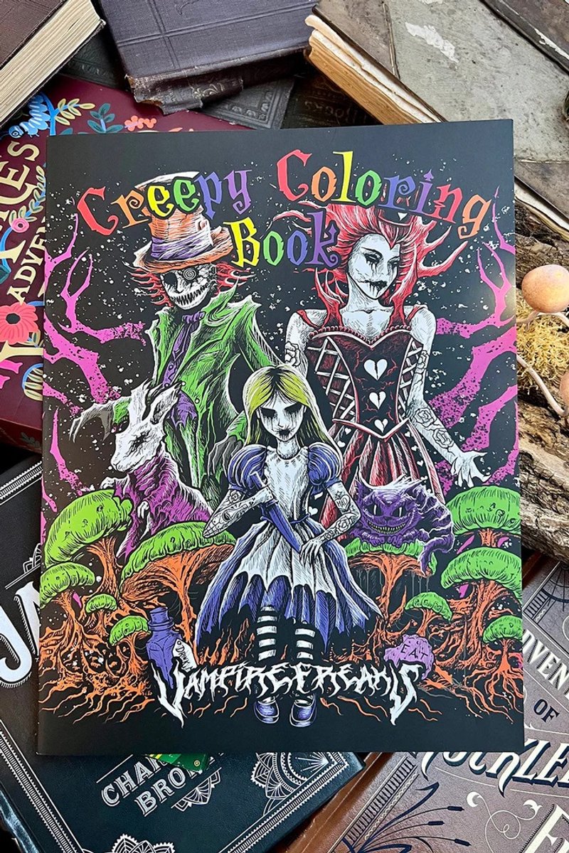 Vampirefreaks Creepy Coloring Book