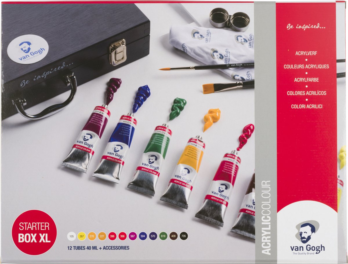 Van Gogh Acrylverf Starter Box XL