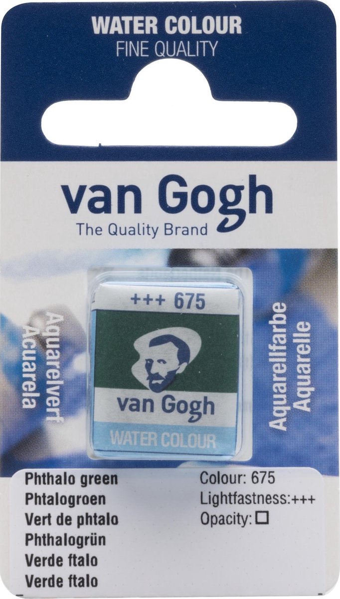 Van Gogh Aquarelverf Napje Phtalogroen 675