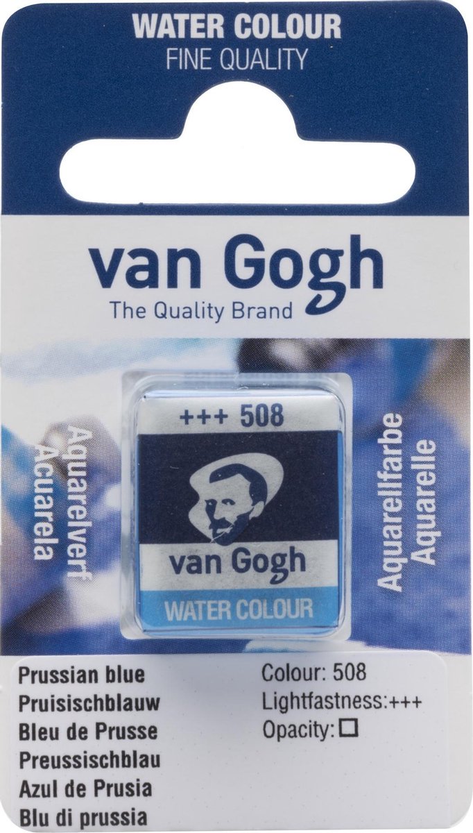 Van Gogh Aquarelverf Napje Pruisischblauw 508