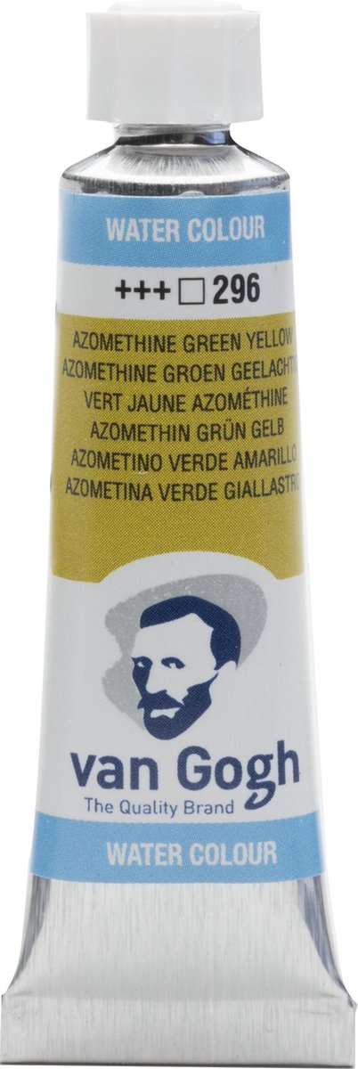 Van Gogh Aquarelverf Tube - 10 ml 296 Azomethine Groen Geelachtig