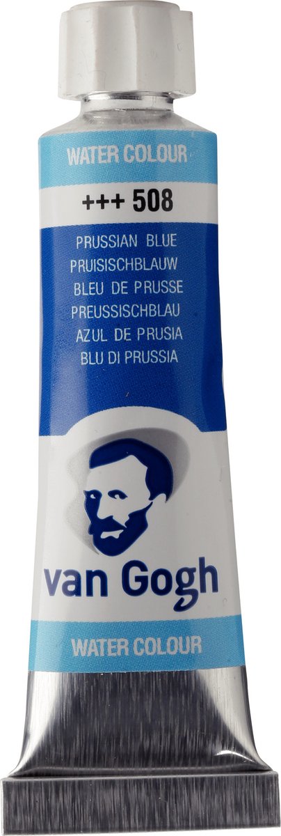 Van Gogh Aquarelverf Tube - 10 ml 508 Pruisischblauw