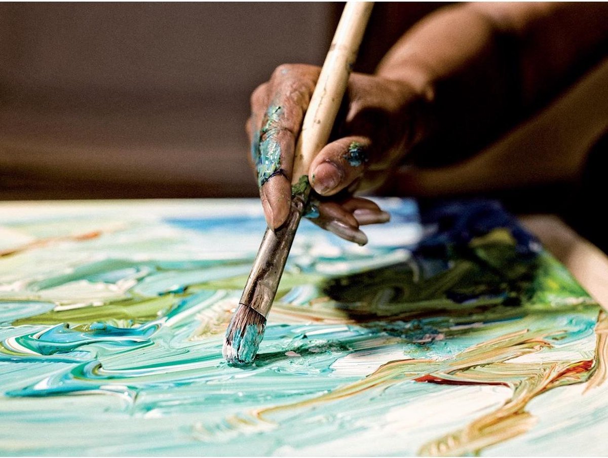   Penseel voor olie- en acrylverf, serie 234 nr. 4