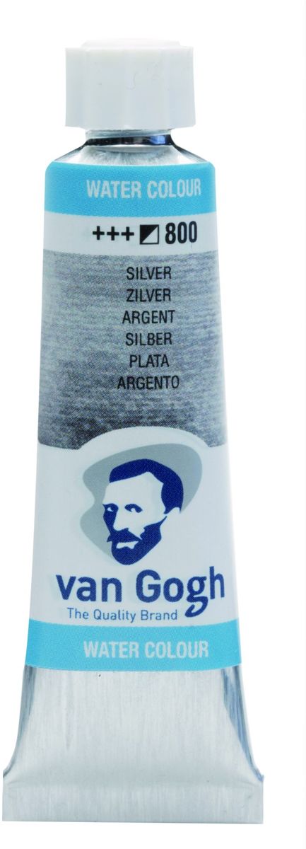 Van Gogh Water Colour tube 10 ml Silver (800)