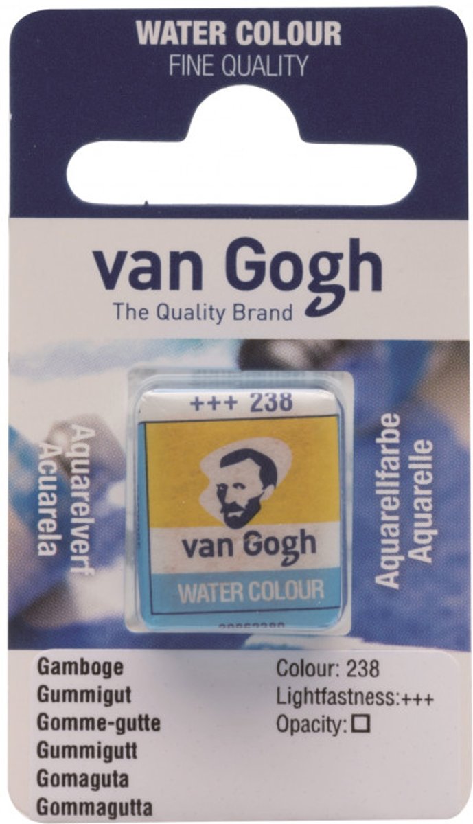van Gogh water colour napje Gamboge (238)