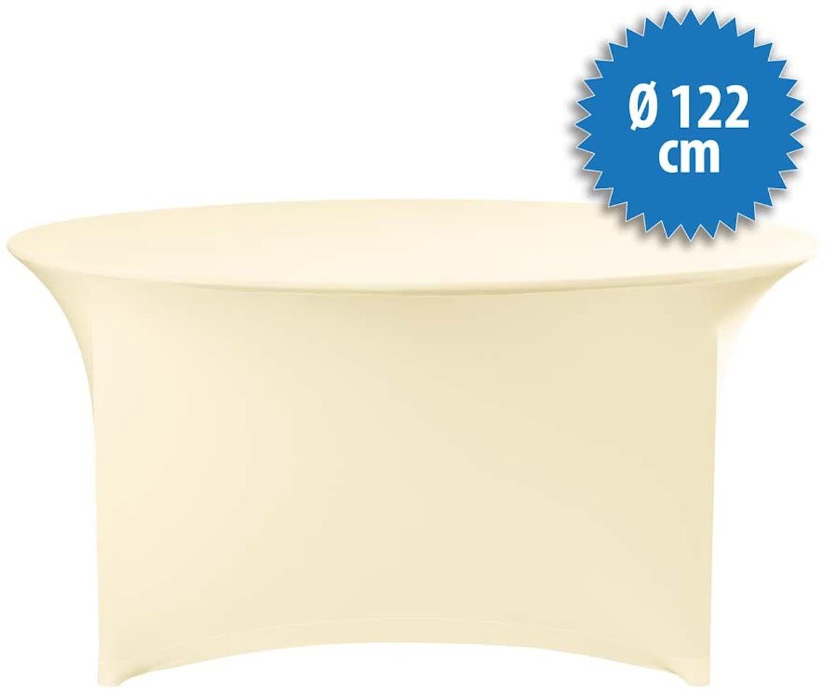   Stretch incl. topcover Ø122, kleur ecru