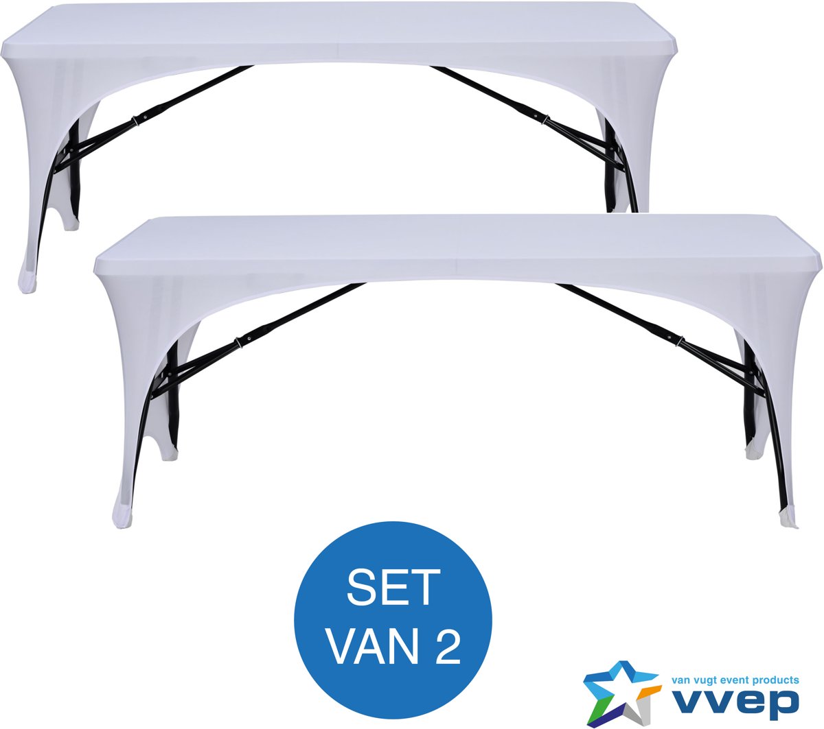   Style Open - Set van 2 - 183x76 cm - Wit