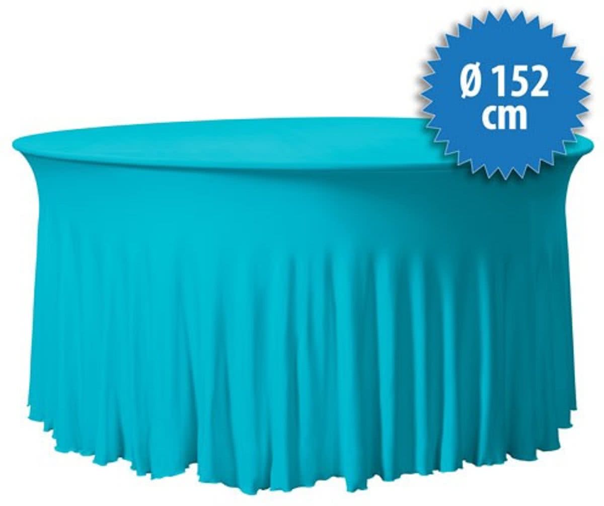 Tafelrok Surf Ø152, kleur turkoois
