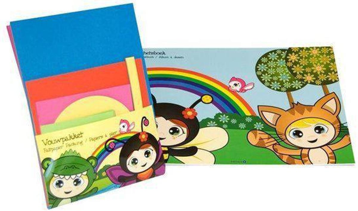 Vdm Vouwpakket + schetsboek a3