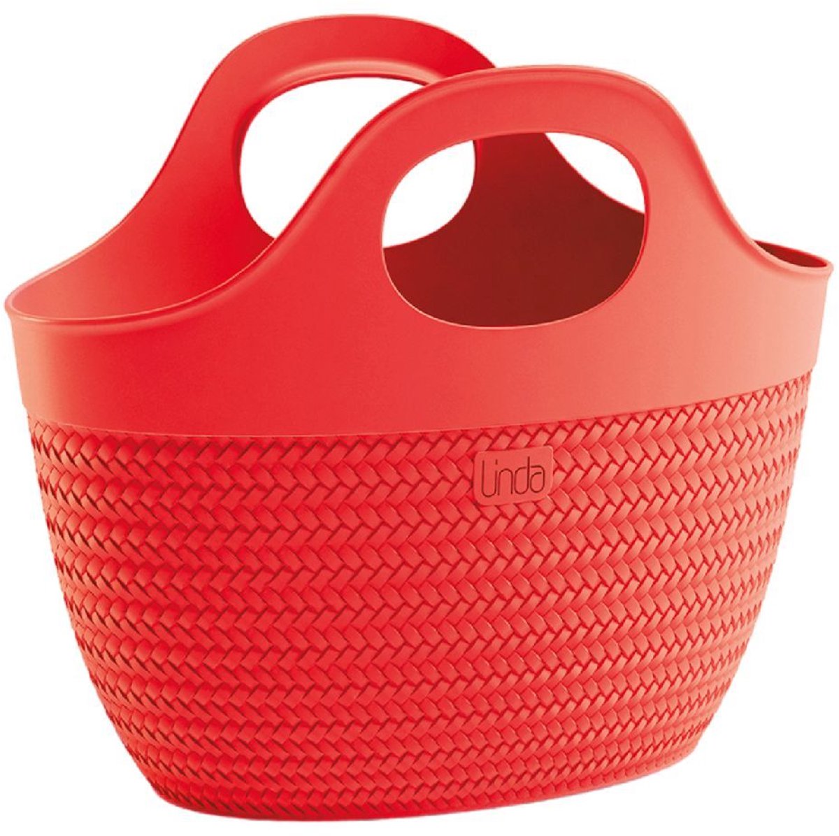van der Meulen strandtas Linda Bag Compact rood - speelgoedtas.