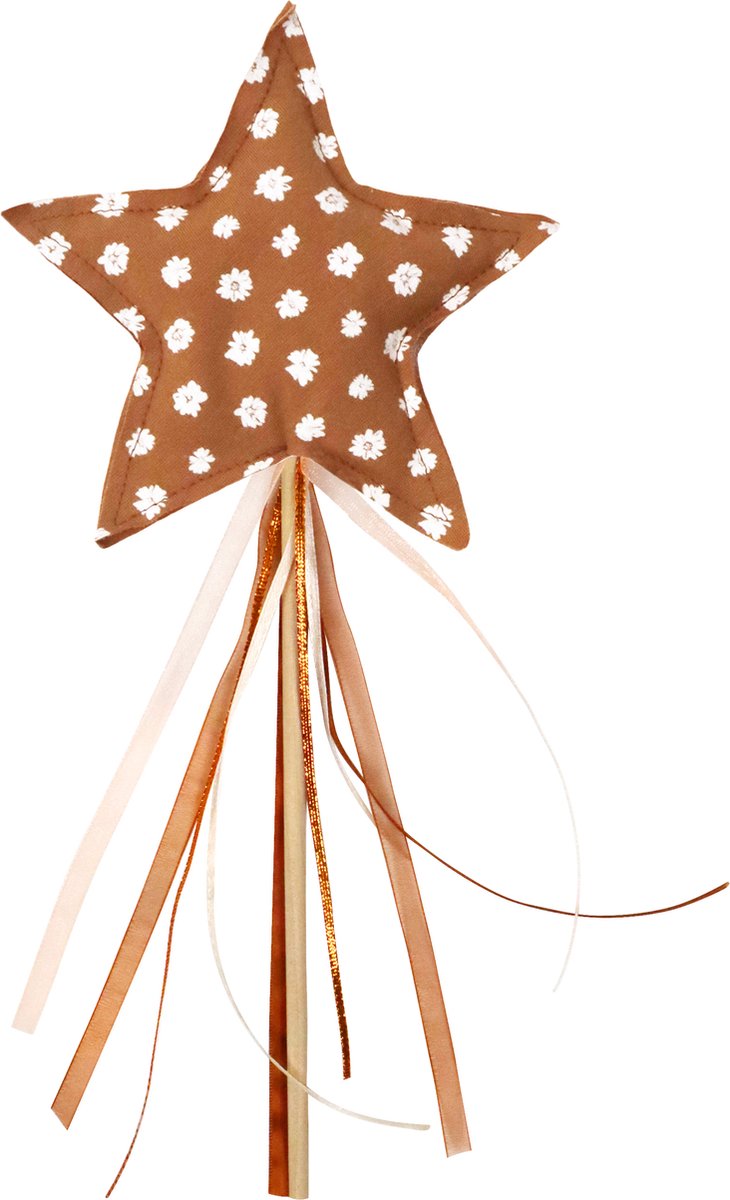 VanPauline - Toverstafje ster - caramel daisy