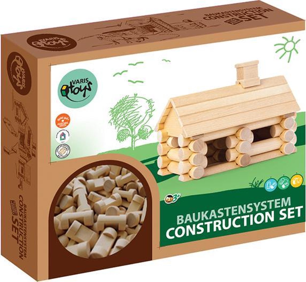 Varis Toys - Blokken - 35 onderdelen