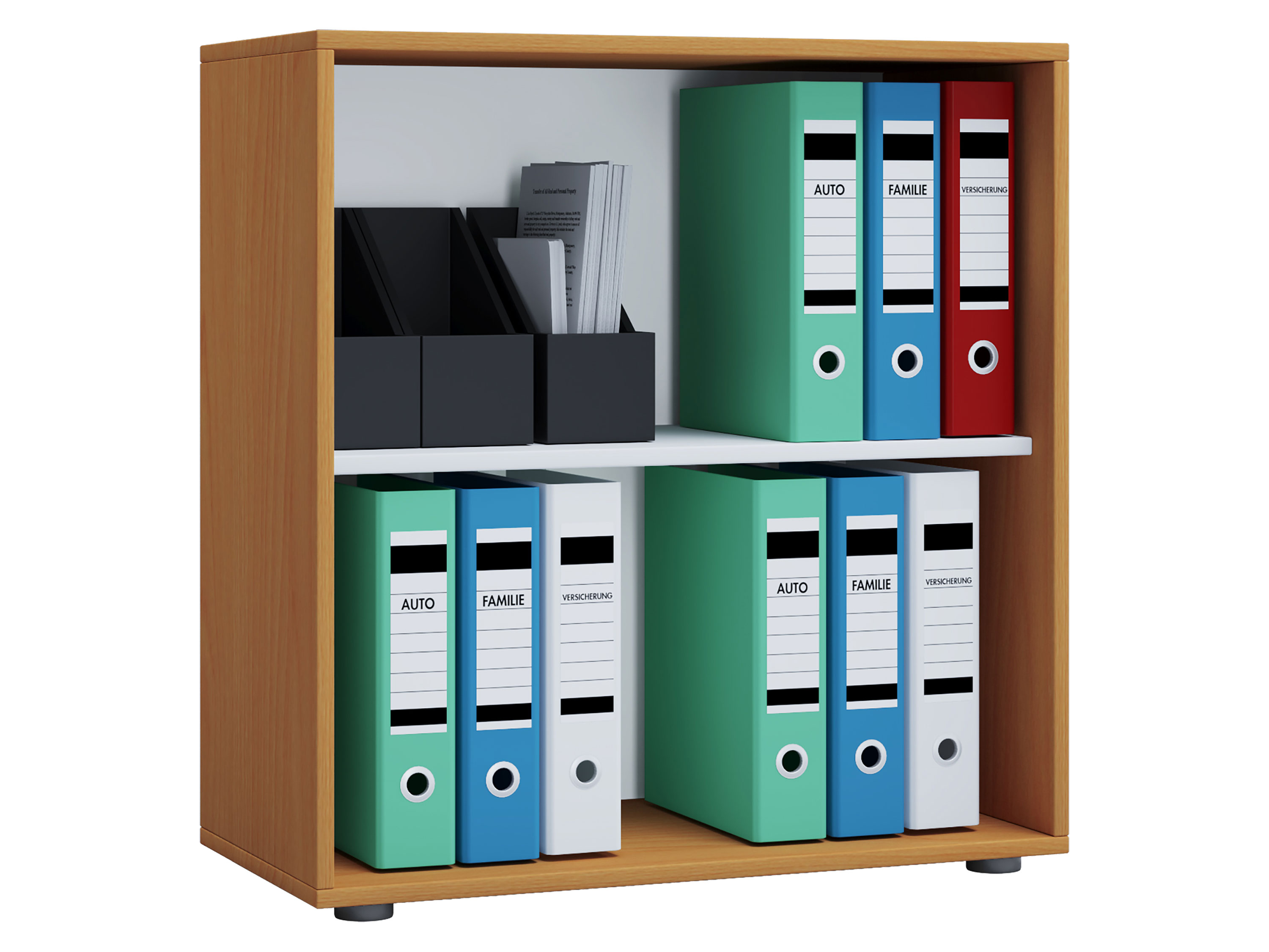 VCM Kast Lona (Zonder deuren, beuken, L)