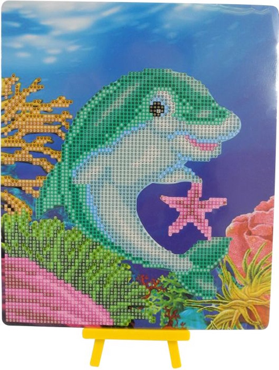 Diamond Painting Delfin 25x21cm