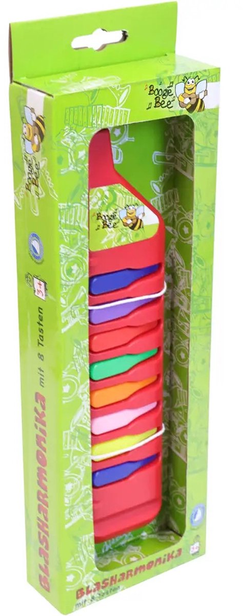 Vedes blasharmonika speelgoedinstrument 8 toetsen muziekplezier.