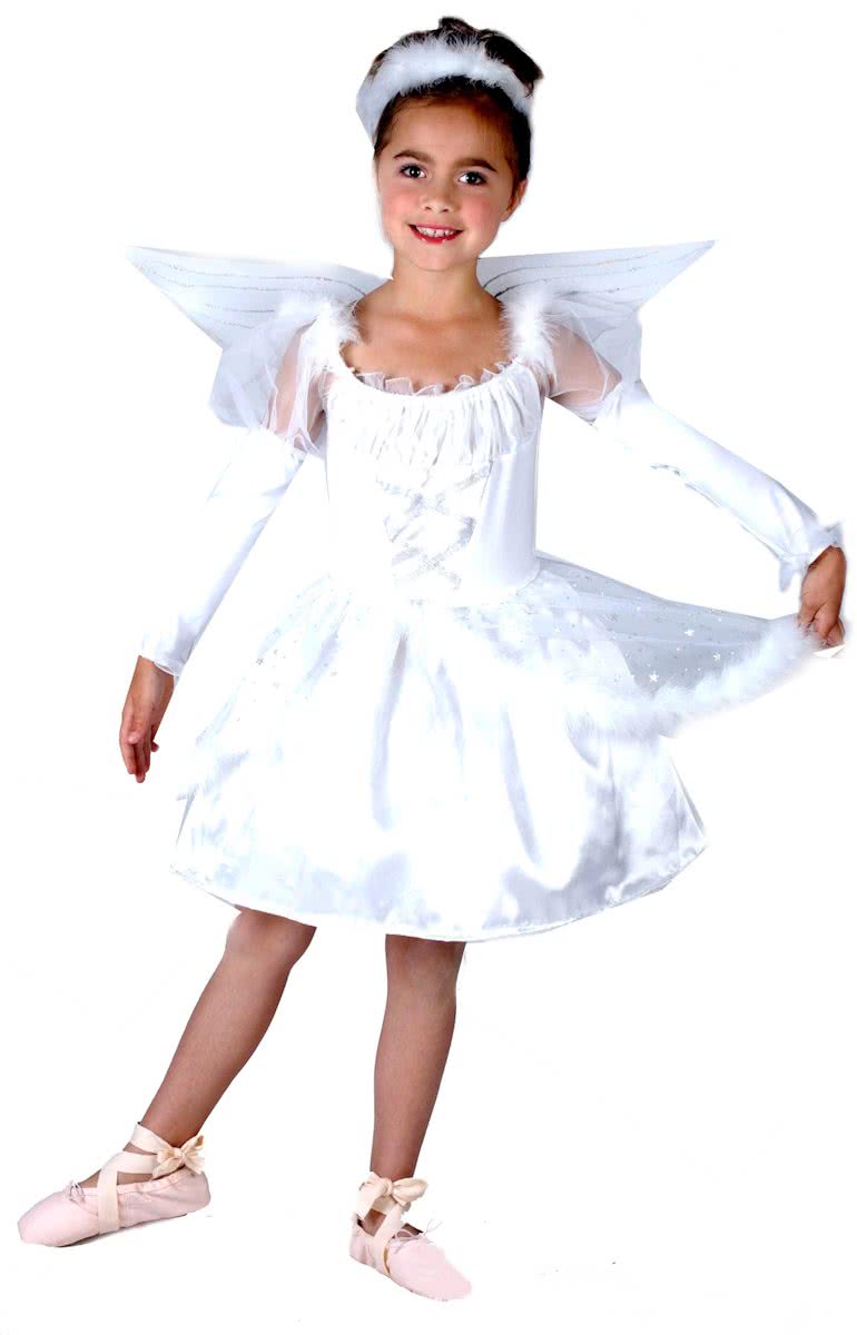 Engelenkostuum voor meisjes Verkleedkostuum - Verkleedkleding - 134-146