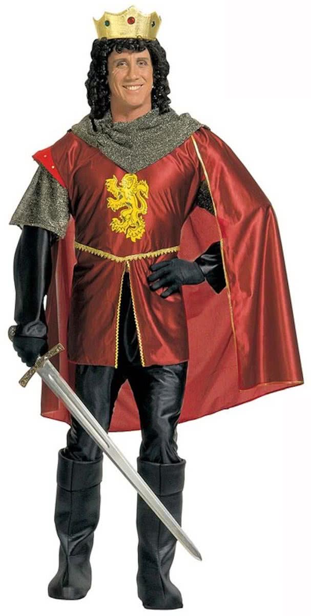 Middeleeuws koningskostuum voor mannen - Verkleedkleding - Large
