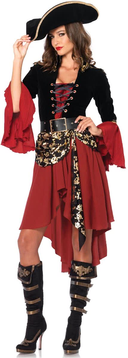 Piratenkostuum voor vrouwen, maat M