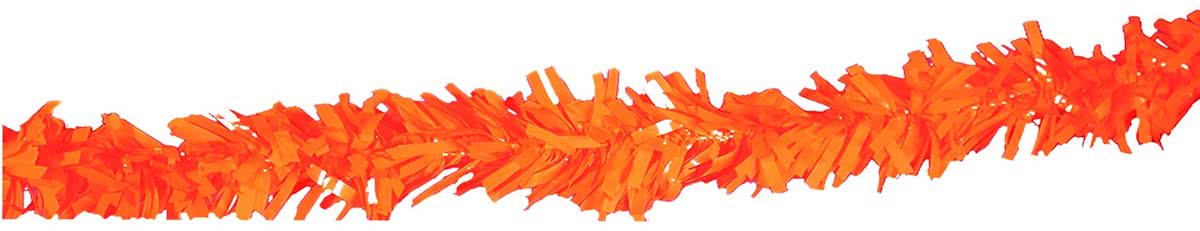 St. PVC slinger oranje (10 m) brandvertragend