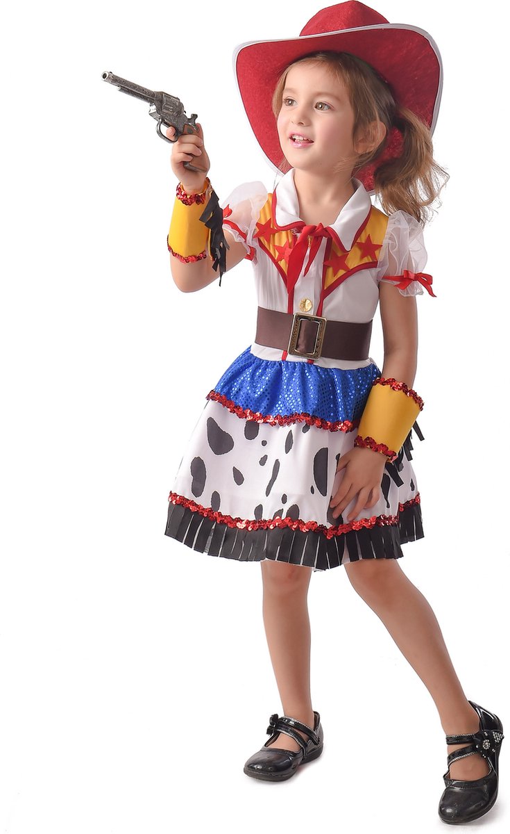   - Cartoon cowgirl kostuum voor meisjes