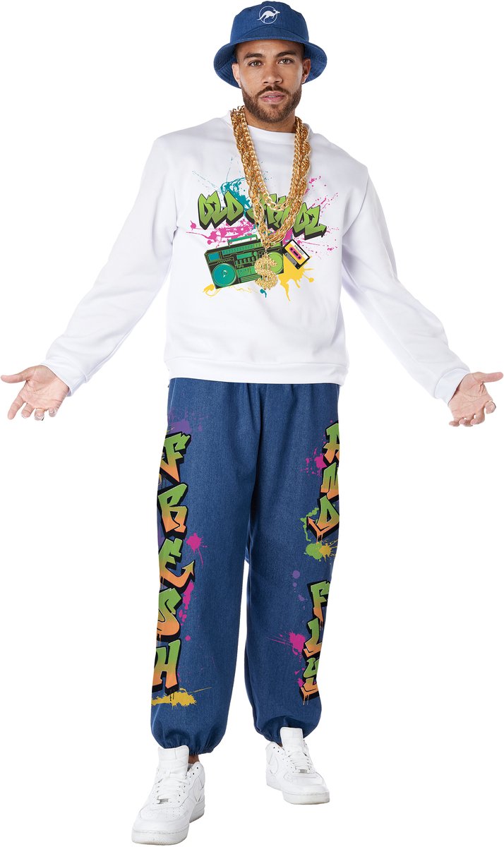   - Jaren 90 hip hop kostuum voor mannen