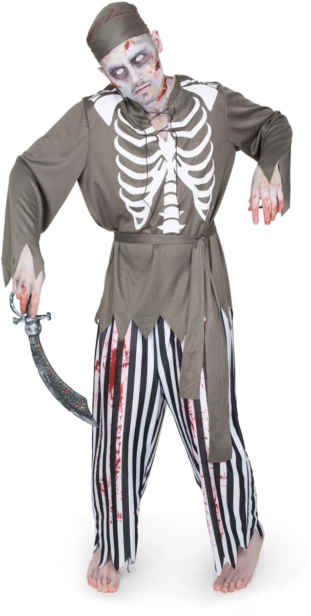   - Spook-piratenpak heren