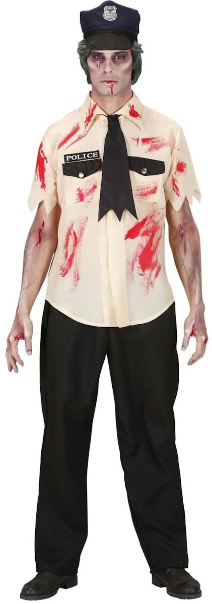 Zombie politie agent Halloween kostuum voor mannen  - Verkleedkleding - Large