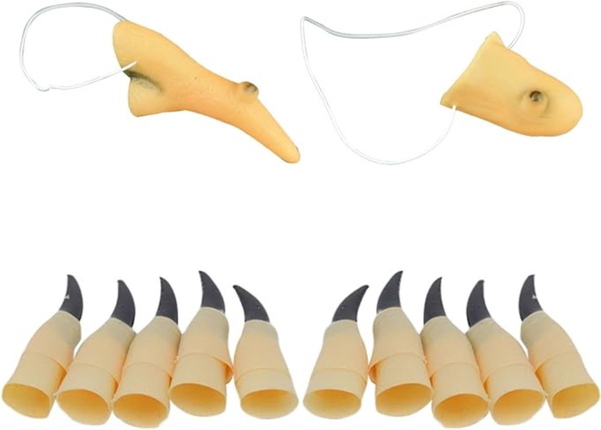 Heksenneus - Neus heks - Nepneus heks - Halloween kostuum - Accessoire verkleedfeest - Carnaval - Griezel neus - Verkleed accessoires - Volwassenen & kinderen