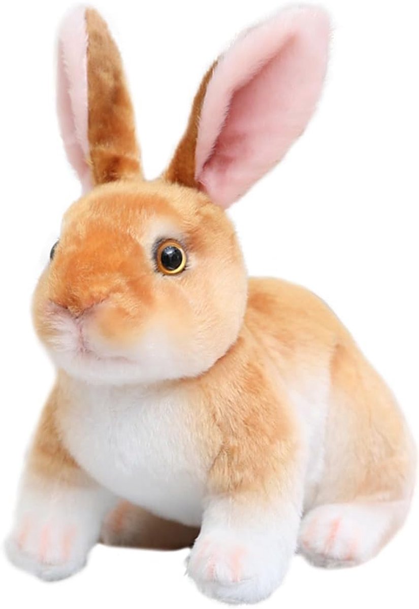 Knuffelkonijn - Zacht speelgoed - Baby cadeau - Geboortegeschenk - Kinderkamer decoratie - Knuffeldier - Pluche vriendje - knuffel - Kraamcadeau - Babyshower gift - Eerste knuffel - Troostknuffel - Snoezig en zacht - Origineel cad