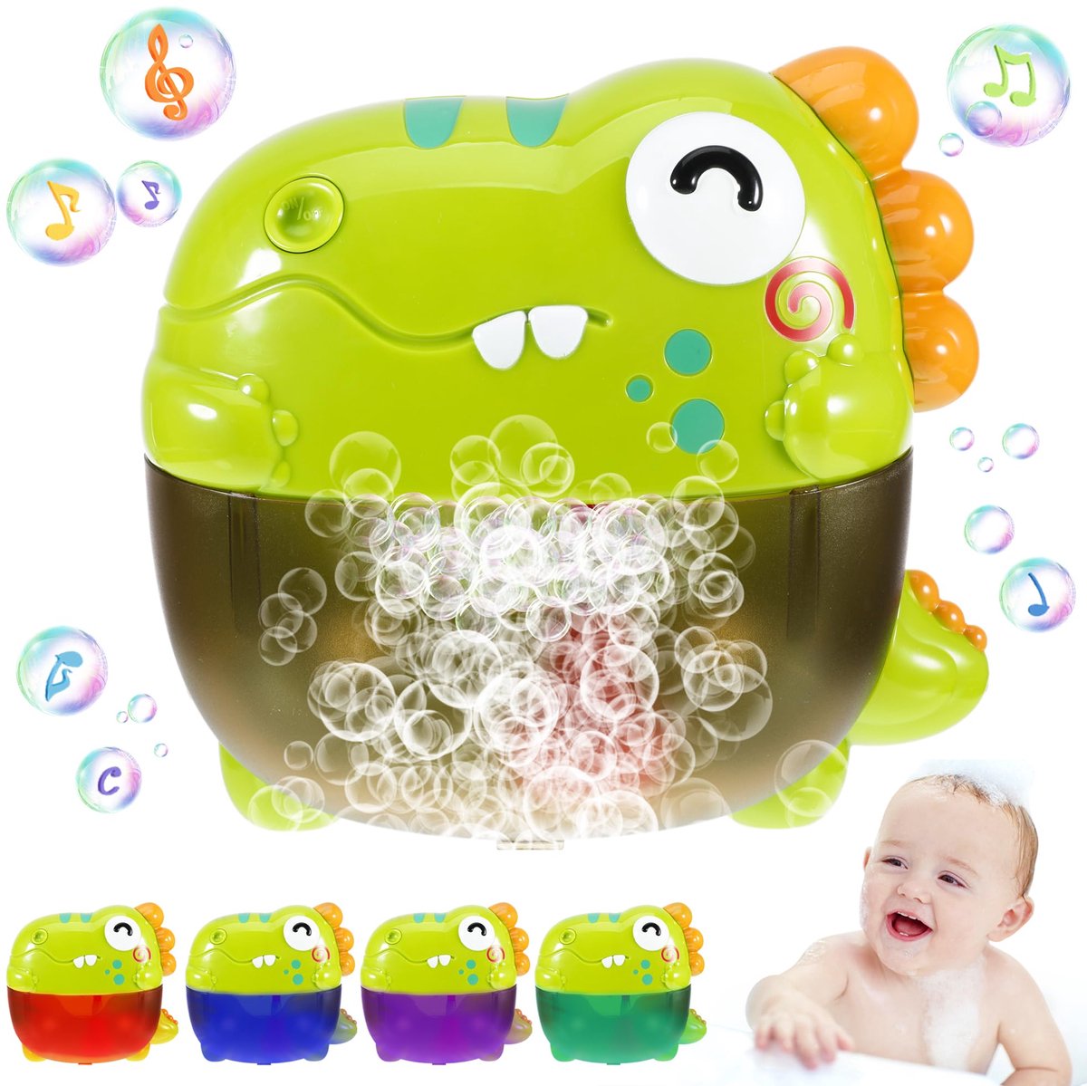 Badspeelgoed Badspeelgoed Vanaf 1 2 3 4 Jaar, Dinosaurus Bubbelbadspeelgoed Met Muziek Badspeelgoed Baby Badspeelgoed Waterspeelgoed Kinderen