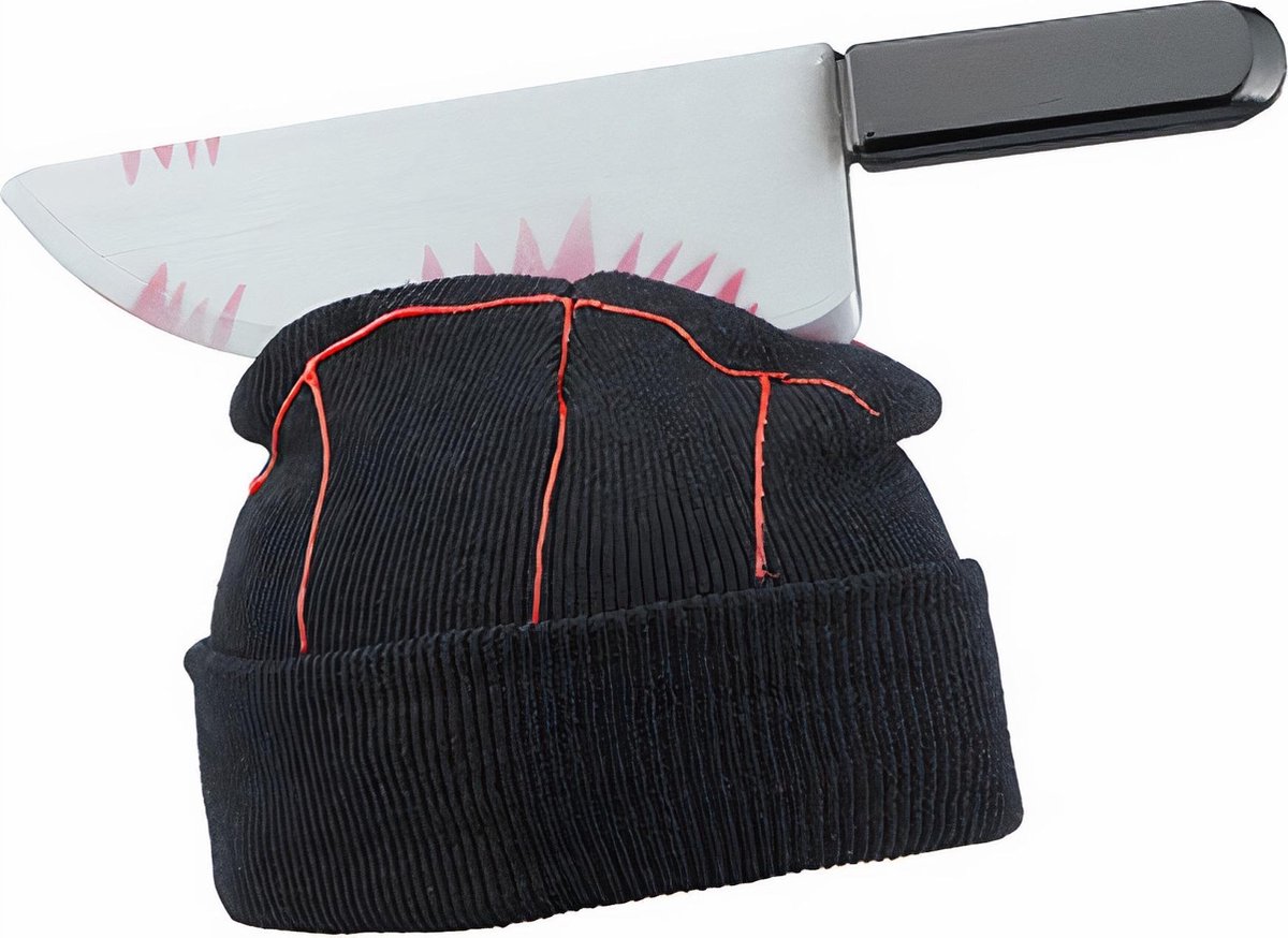 Verhaak Muts Halloween 30 Cm Polyester Zwart/grijs