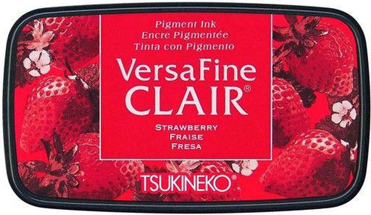 VERSAFINE CLAIR INKPAD STRAWBERRY