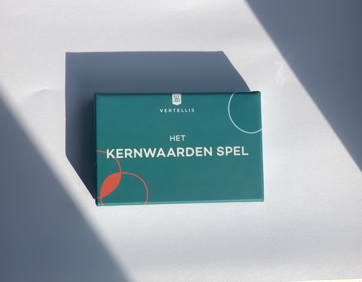 Het Kernwaarden Spel - Vertellis - Ontdek wat jou écht drijft in het leven - Coachkaarten