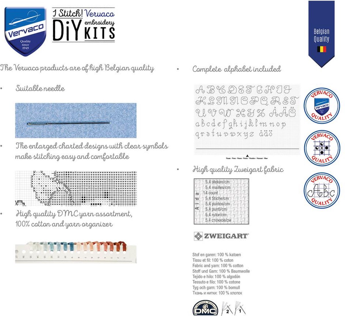 Telpakket kit Ark van Noah  - Vervaco - PN-0143716