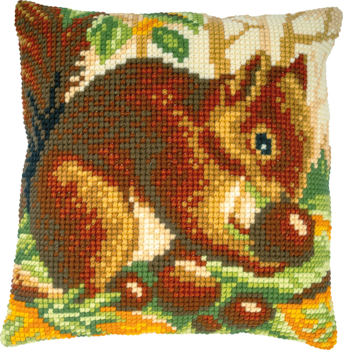 Vervaco - Kruissteekkussen kit Eekhoorn - PN-0201663